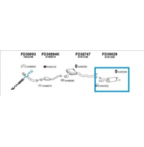 Ford Sierra 2.0 87-*Escape Tras