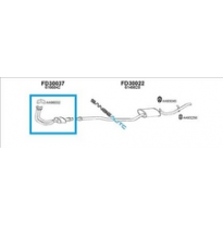 Ford Fiesta 1.0/1.1 -89*tubo Colector