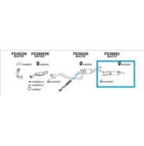 Ford Fiesta 1.3i Kat*silencioso Tras