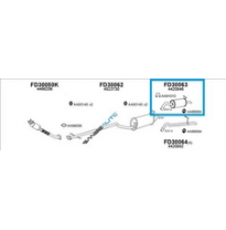 Ford Fiesta 1.6 89-*Escape Tras