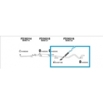 Ford Transit 2.5d 91-*Tubo Saida