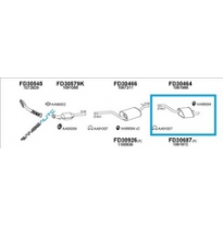 Ford Focus 1.6 16v S/W 98-*Silenc Tras