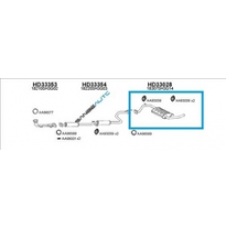 Honda Civic 1.2/3/4 Gl*sil.Tras