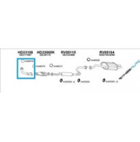 Honda Concerto 1.6 90-*Tubo Colector