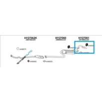 Hyundai Atos 1.0 98-*Tubo Tras