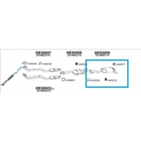 Mercedes 190 2.0/D 83/86*sil Tras