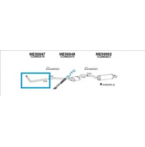 Mercedes 200/220d 76/85*tubo Coletor