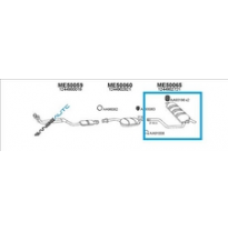 Mercedes 200/300 Kat*silencioso Tras