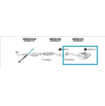 Mercedes C220 93-*Escape Tras