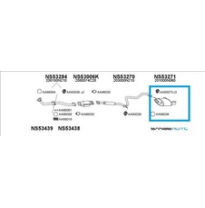 Nissan Almera 1.4/1.6 I 95-*Silen Tras