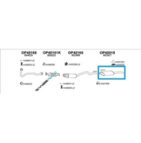 Opel Astra 91*silencioso Tras (1.4s/1.6)