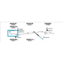Opel Kadet D 81-84*tubo Colector