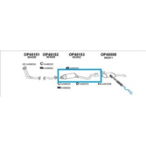 Opel Kadett E 1.6/1.7d 85-*Sil Del