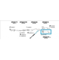 Opel Astra 92-*Silenc Tras (1.6/1.8/2.0)