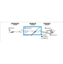 Opel Astra G 1.4 16v 98-00*silenc Intern