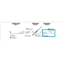 Opel Combo 1.2/4 1.7d*sil Tras