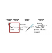 Opel Astra G 1.4/1.6 00-*Tubo Colector