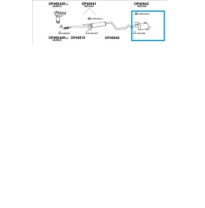 Opel Meriva 1.4 04-*Escape Trasero
