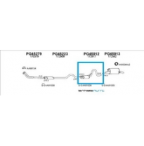 Peugeot 505 1.7 Gl 85-*Escape Tras