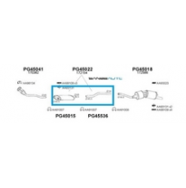 Peugeot 505 1.6/1.7/1.9 85-*Silenc Del