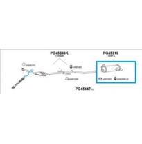 Peugeot 206 1.4/1.9 Hdi 98-*Silenc Trase