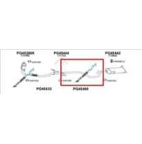 Peugeot 206 1.4 Hdi Sw 02-*Tubo Interno