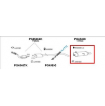 Peugeot 206 Gti 2.0 99-*Escape Tras