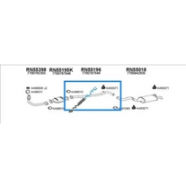 Renault 19 89-*Tubo Interno (Chamade 1.4