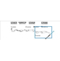 Seat Cordoba Kat 93-*Escape Trasero
