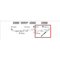 Seat Cordoba 1.6/8/2.0 1.9 93-*Escape Tras