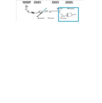 Seat Ibiza/Polo/Fabia 1.2 05-*Escape Trasero