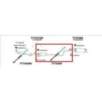 Toyota Yaris 1.0i 99-*Escape Delantero