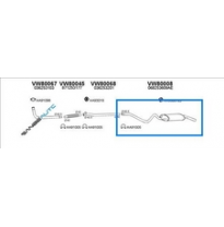 Vw Golf 1.1/3/5/6*silencioso Tras