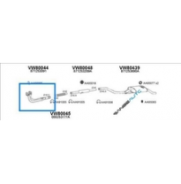 Vw Polo 1.3 Gt 83-*Tubo Colector