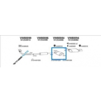 Vw Golf/Jetta 1.8 Kat*sil.Del = 80089