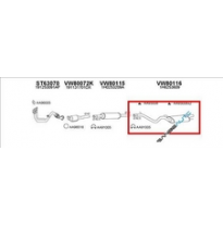 Vw Golf 1.4/1.6 Kat 91-*Escape Tras