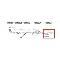 Vw Golf 1.8 Cv Cat 91-*Escape Tras