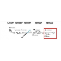 Vw Golf Iii 1.6i 94-97*silencioso Tras