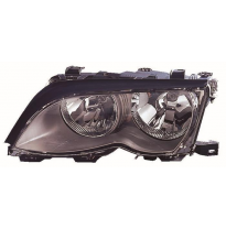 Bmw E46 01-*Faro Izq Con Regulacion (Interior Negro) (4p)