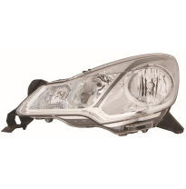 Citroen Ds3 10-*Faro Izq Con Regulacion Electrica Con Motor H7/H1 (Interior Negro)