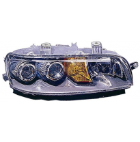 Fiat Punto 99-*Faro Dch Con Regulac. C/Agujer Antiniebla H7/H7