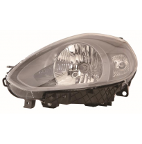 Fiat Punto Evo 09-*Faro Izq Electrico Con Motor(Negro)