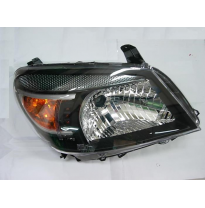 Ford Ranger 09-*Faro Dch Con Regulacion Manual/Electrica(Interior Negro)