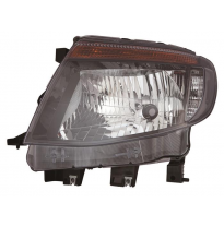 Ford Ranger 13-*Faro Izq Regulacion Manual/Electrica Interior Negro