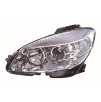 Mercedes C W204 07-*Faro Izq Con Regulacion Electrica H7/H7