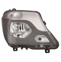 Mercedes Sprinter 14-*Faro Dcon Regulacion Electrica Con Motor Interior Negro H7/H7