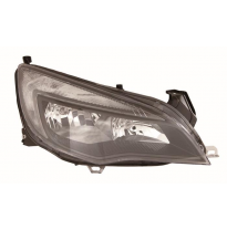 Opel Astra 10-*Faro Dch Con Regulacion Electrica  Con Motor Interior Oscuro  H7/H7