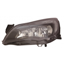 Opel Astra 13-*Faro Izq Con Regulacion Electrica  Con Motor Interior Oscuro  H7/H7