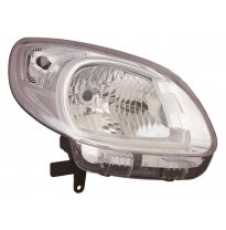 Renault Kangoo 13-*Faro Dch Con Regulacion Electrica Interior Cromado
