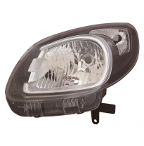 Renault Kangoo 13-*Faro Izq Con Regulacion Electrica Interior Oscuro